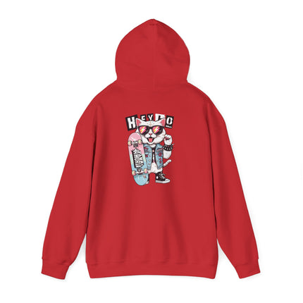 Skater Cool Cat Hoodie