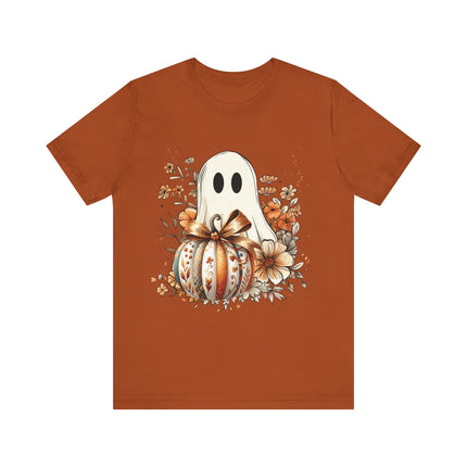 Ghost & Pumpkin Bloom Tee