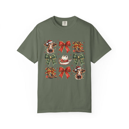Western Christmas Icons Tee