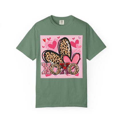 XOXO Leopard Hearts Valentine Tee
