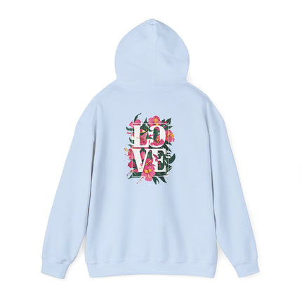 Floral Love Statement Hoodie