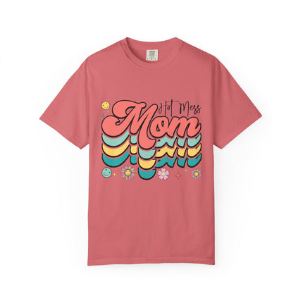 Hot Mess Mom Vibes Tee