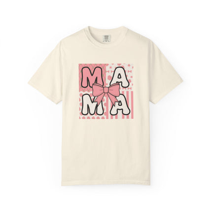 Pink Patchwork Mama T-Shirt