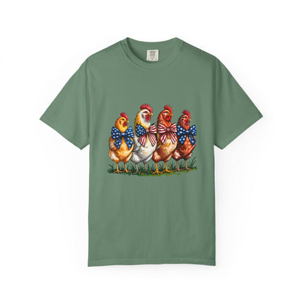 Cluckin' Patriotic Squad Tee