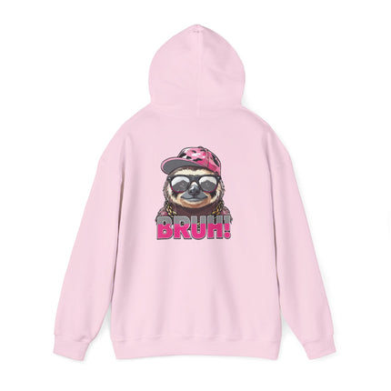 Bruh Sloth Attitude Hoodie