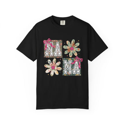 Floral Patchwork Mama Tee
