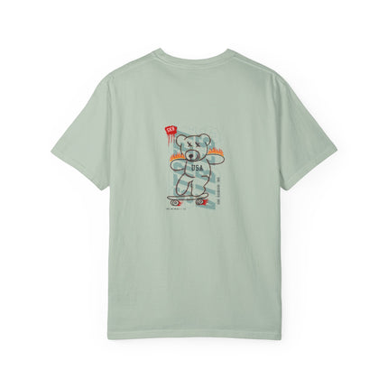 Skater Bear USA Tee