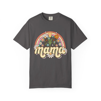 Floral Rainbow Mama Tee
