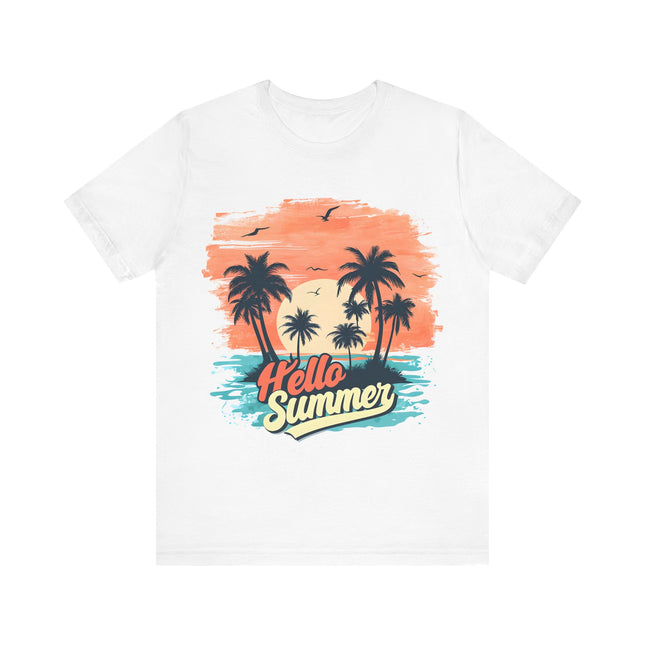 Hello Summer Sunset Tee