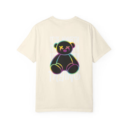 Worth Trying Neon Teddy Tee