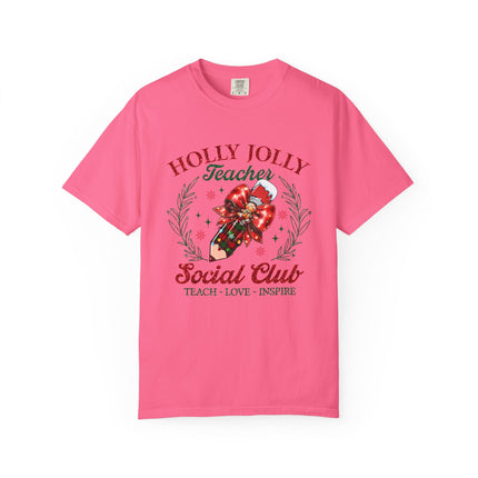 Holly Jolly Teacher Tee
