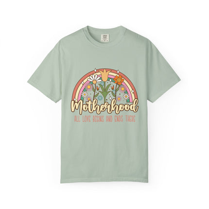 Motherhood Love Rainbow Tee