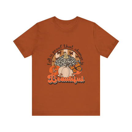 Change Is Beautiful Fall Tee