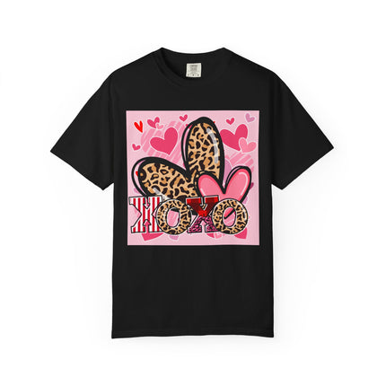 XOXO Leopard Hearts Valentine Tee