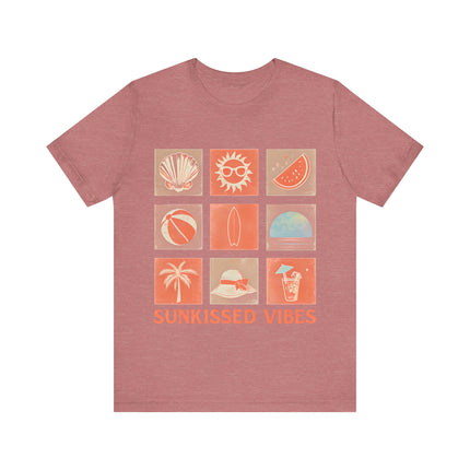 Tropical Mood Grid Tee