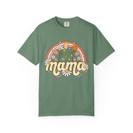 Floral Rainbow Mama Tee