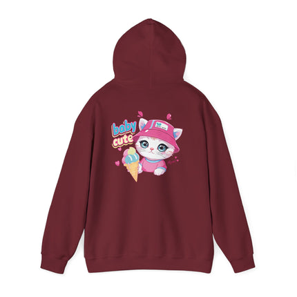 Ice Cream Kitty Hoodie