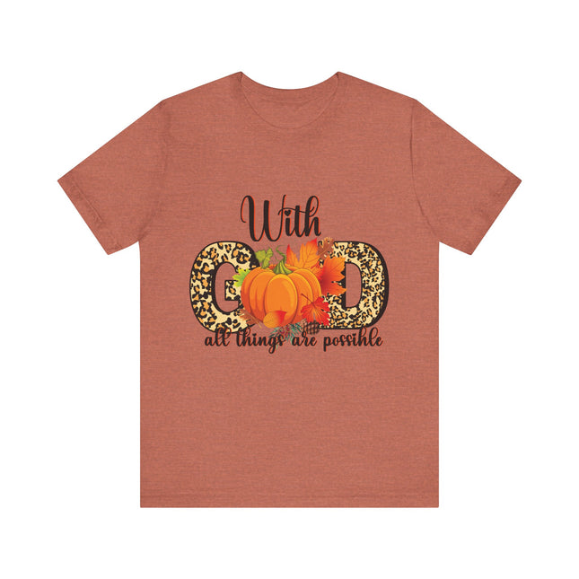 With God All Things Are Possible Tee