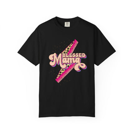 Blessed Mama Retro Bolt Tee