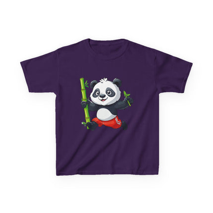 Happy Panda Bamboo Kids T-Shirt