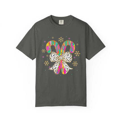 Neon Candy Cane Pop Tee