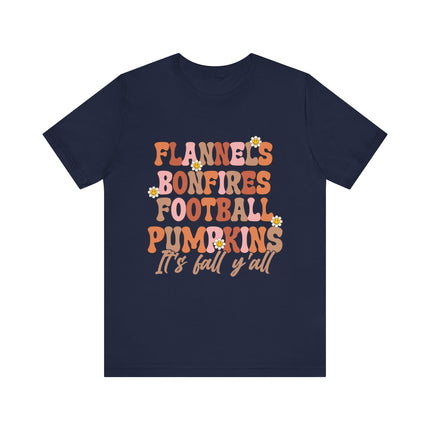 It's Fall Y’all List Tee