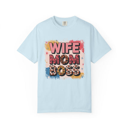Wife Mom Boss Tee