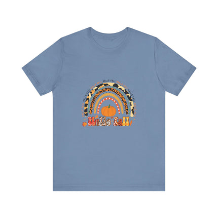 Hello Fall Rainbow Tee