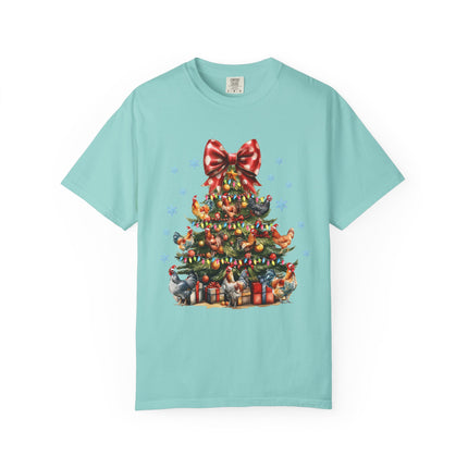 Cluckmas Tree Tee