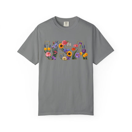 Floral Freedom USA Tee