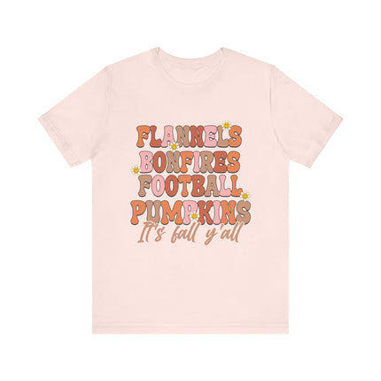 It's Fall Y’all List Tee