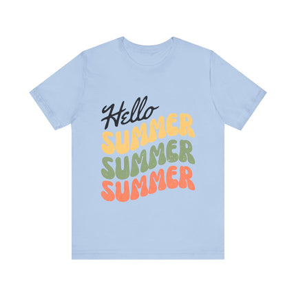Hello Summer Retro Tee