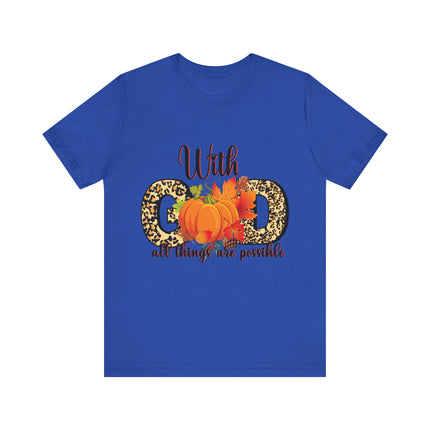 With God All Things Are Possible Tee