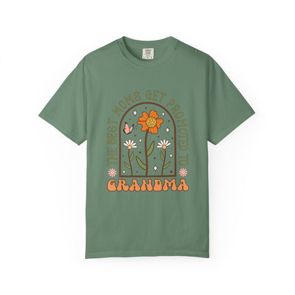 Promoted to Grandma Flower Tee