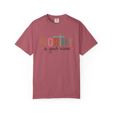 Worthy Is Your Name Cross Tee