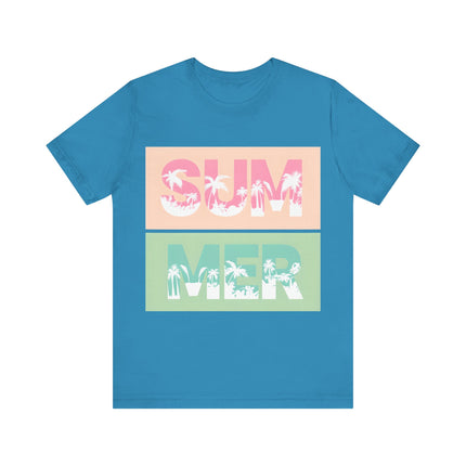 Pastel Block Summer Tee