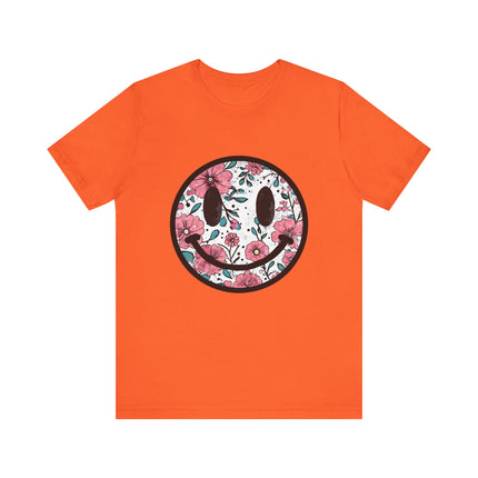 Floral Smiley Tee
