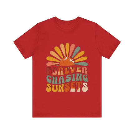 Chasing Sunsets Retro Tee
