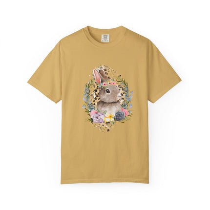 Leopard Floral Bunny Tee