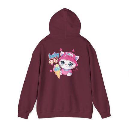 Ice Cream Kitty Hoodie