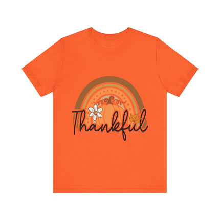 Thankful Rainbow Pumpkin Tee
