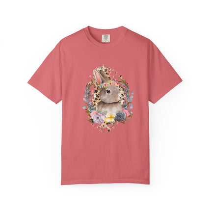 Leopard Floral Bunny Tee