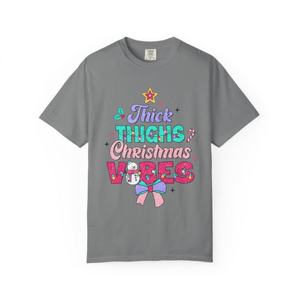 Thick Thighs Christmas Vibes Tee