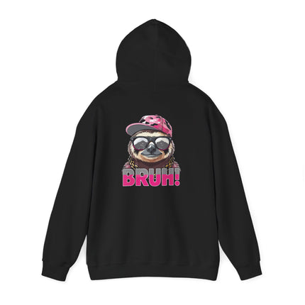 Bruh Sloth Attitude Hoodie