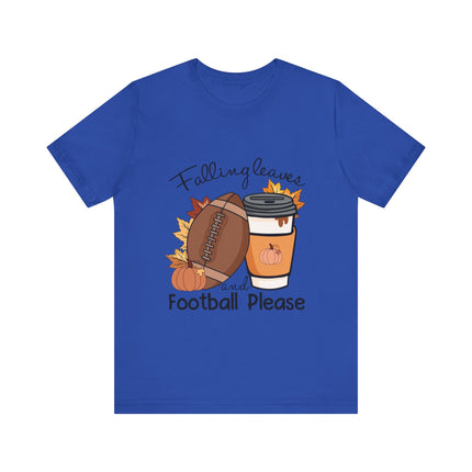 Falling Leaves & Football Please Tee