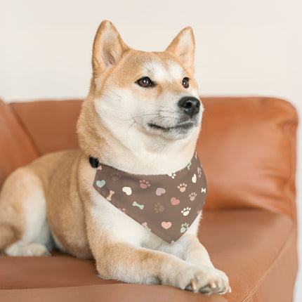 Paw & Heart Pet Bandana Collar