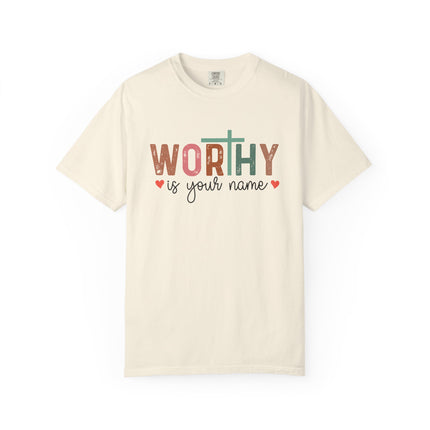 Worthy Is Your Name Cross Tee