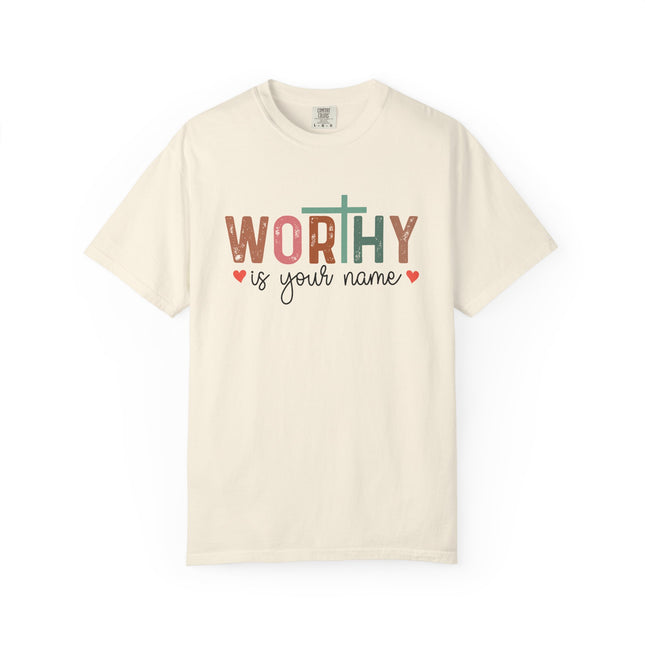 Worthy Is Your Name Cross Tee