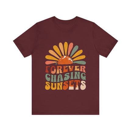 Chasing Sunsets Retro Tee