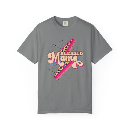 Blessed Mama Retro Bolt Tee